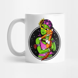 Alien Cat Lover Mug